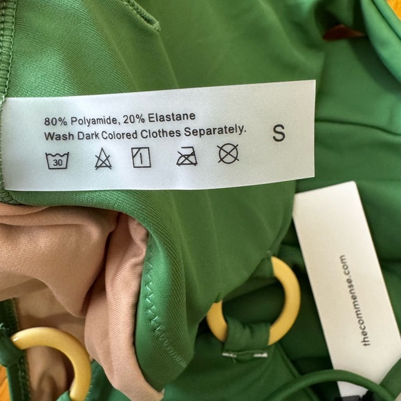 Commense Olive Halter One-Piece Swimsuit - Picture 5 of 6